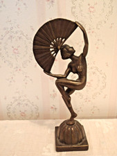 Bronze art deco for sale  BARNSTAPLE