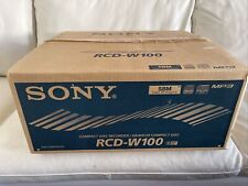 SONY RCD-W100 AUDIO CD-Recorder / CD-Player NEU OVP - vom Händler, usado comprar usado  Enviando para Brazil