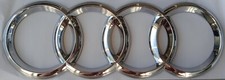 Logo Emblème Anneaux Chromé Audi coffre A3 A4 Q3 Q5 SQ3 SQ5 202mm comprar usado  Enviando para Brazil