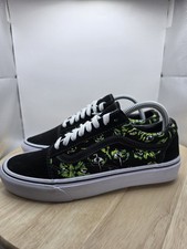 NOVO Sapato de Skate Vans Unissex Old Skool Brilho no Escuro Olhos Psicodélicos M8 W9.5 comprar usado  Enviando para Brazil