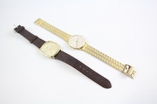 Mens gold tone for sale  LEEDS