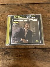 Johnny tillotson sings for sale  TONBRIDGE