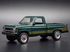 Usado, 1987 87 FORD RANGER STX PICAPE VERDE ESCALA 1:64 DIORAMA MODELO DE CARRO FUNDIDO comprar usado  Enviando para Brazil