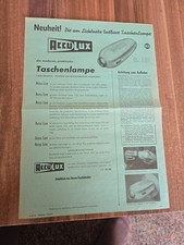 Werbeblatt accu lux gebraucht kaufen  Wolfsburg