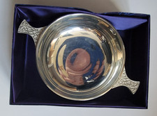 Pewter celtic quaich for sale  GLASGOW