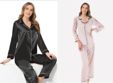 Damen pyjama satin gebraucht kaufen  Hamm