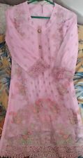 Pink salwar kameez for sale  LONDON