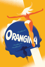 Affiche poster orangina d'occasion  Soorts-Hossegor
