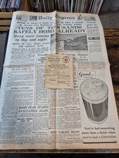 Daily express wwii for sale Daily express wwii for sale  ROSSENDALE