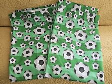 green football curtains for sale  TAUNTON