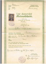 Rig heimatschein list gebraucht kaufen  Haltern am See