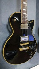 Usado, Guitarra elétrica Grass Roots Les Paul modelo personalizado preta ESP comprar usado  Enviando para Brazil
