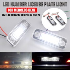 2 peças para Benz SLK-CLASS R171 2D 2004 2005 2006-2011 lâmpada LED placa de licença, usado comprar usado  Enviando para Brazil