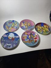 Simpsons collector plates for sale  Spring Valley
