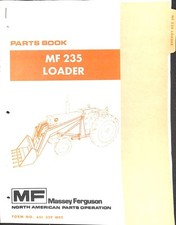 Livro de peças carregador Massey Ferguson MF 235 edição norte-americana formulário 651 329 M92 comprar usado  Enviando para Brazil