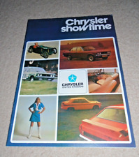 Chrysler showtime 1973 for sale  CROWTHORNE