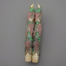 Velas cônicas vintage de videira uvas decorativas toscanas da Epic comprar usado  Enviando para Brazil
