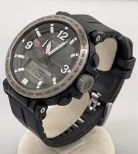Relógio CASIO PRO TREK PRW-6611Y preto rádio solar sensor triplo usado com caixa comprar usado  Enviando para Brazil