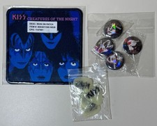 Creatures of the Night (40th Ann.), Kiss (PATCH, 4 BOTÕES, 5 PALHETAS) - CAIXA ABERTA, usado comprar usado  Enviando para Brazil