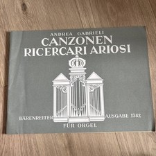 Gabrieli ricercari ariosi usato  Venezia