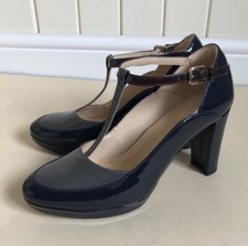 Clarks navy grey for sale  CARDIFF