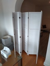 Panel white wooden for sale  HARROW