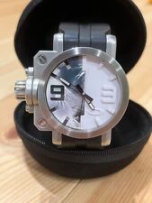 Oakley Gearbox Expedient Camo Watch pulseira de borracha mostrador branco/preto 43,4 mm com estojo comprar usado  Enviando para Brazil