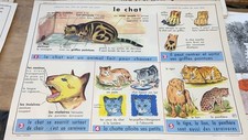 Carte affiche scolaire d'occasion  Forbach
