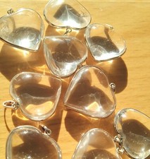 Pendentif cœur cristal d'occasion  Pau