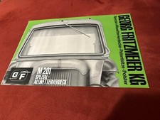 Prospekt riginal fritzmeier gebraucht kaufen Prospekt riginal fritzmeier gebraucht kaufen  Rotenburg