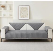 Quilted sofa slip for sale  FLEET