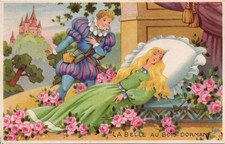 Fancy postcard sleeping d'occasion  Expédié en Belgium