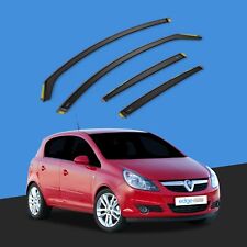 Usado, Defletores de vento Vauxhall Corsa D E 2006-2019 5 portas hatchback conjunto de 4 peças coloridas comprar usado  Enviando para Brazil