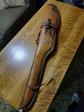 Leather gun scabbard for sale  Palmerton