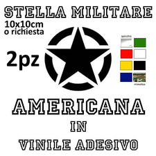 Adesivo stella militare usato  Caserta