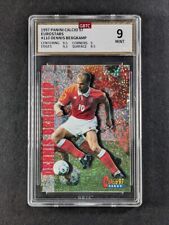 1996-97 Panini Calcio'97 DENNIS BERGKAMP Eurostars Arsenal #110 GBTC 9 Estado perfeito comprar usado  Enviando para Brazil