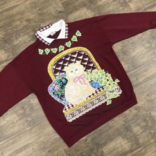 Vintage collared sweatshirt for sale  Central City