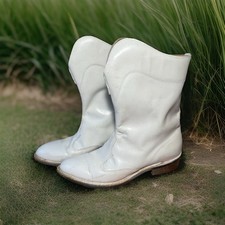 Vintage white leather for sale  Cypress