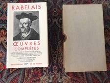 Pléiade rabelais oeuvres d'occasion  La Rochelle