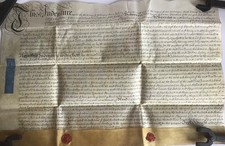 1719 parchment indenture for sale  MALDON