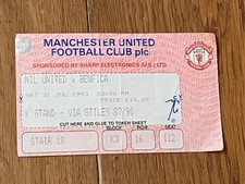 Ticket 1993 manchester for sale  DUNMOW