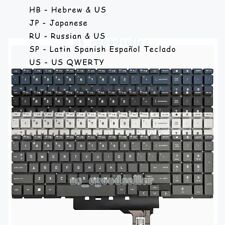 Teclado com iluminação traseira para HP Victus 16-E 16-D 16-R TPN-Q263 Q264 TPN-C169 15-FA 15-FB comprar usado  Enviando para Brazil