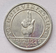 Reichsmark 1929 weimarer gebraucht kaufen  Mehring