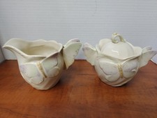 Coleção artesanal Lenox Creamer & Sugar Garden Splendor, usado comprar usado  Enviando para Brazil
