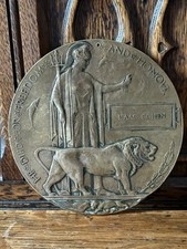 Ww1 death memorial for sale  HIGH PEAK