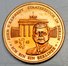 Medaille kennedy staatsbesuch gebraucht kaufen  Niefern-Öschelbronn