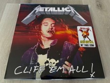 METALLICA - CLIFF ÉM ALL LIM. NUM. 4LP BOXSET (YELLOW)       SLAYER,MEGADETH, usado comprar usado  Enviando para Brazil