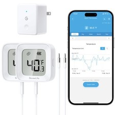 Termômetro de geladeira GoveeLife WiFi com alarme, freezer digital sem fio, usado comprar usado  Enviando para Brazil