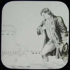 Lanterna mágica de vidro slide GULLIVERS TRAVELS NO7 DO CONJUNTO 2 C1890 CONTO DE FADAS .. L17, usado comprar usado  Enviando para Brazil