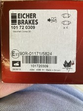 Brake pads vauxhall for sale  LONDON